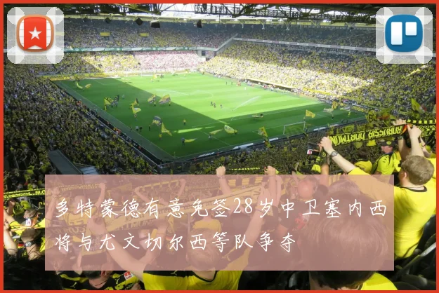 多特蒙德有意免签28岁中卫塞内西将与尤文切尔西等队争夺