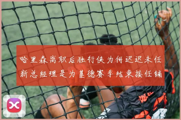 哈里森离职后独行侠为何迟迟未任新总经理是为基德赛季结束接任铺路吗